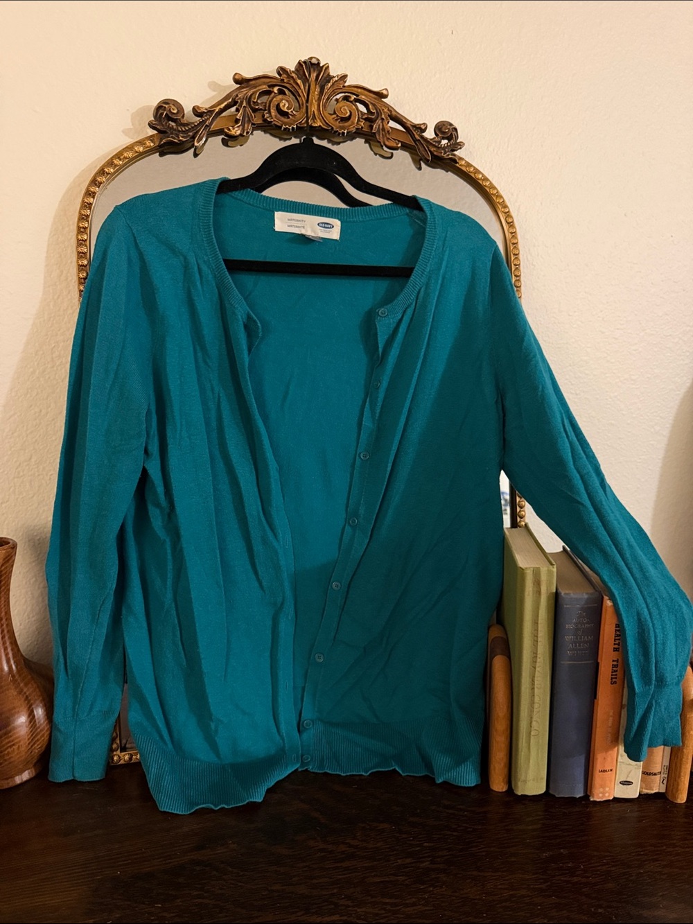 Old Navy Teal Button-Front Cardigan